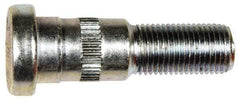 Dorman - 1/2-20 Serrated Bolt Wheel Stud - 5/8" Knurl, 2" OAL, 7/8" Shoulder Length - Americas Industrial Supply