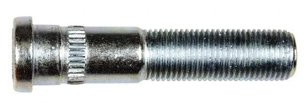 Dorman - 9/16-18L Serrated Bolt Wheel Stud - 0.63" Knurl, 2-25/32" OAL, 1-1/8" Shoulder Length - Americas Industrial Supply