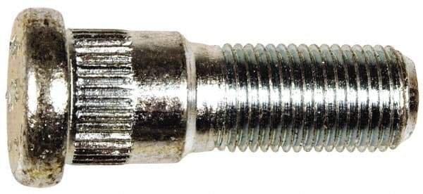 Dorman - 1/2-20 Serrated Bolt Wheel Stud - 0.621" Knurl, 1-5/8" OAL, 17/32" Shoulder Length - Americas Industrial Supply