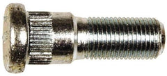Dorman - 1/2-20 Serrated Bolt Wheel Stud - 0.621" Knurl, 1-5/8" OAL, 17/32" Shoulder Length - Americas Industrial Supply