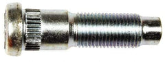 Dorman - 1/2-20 Serrated Bolt Wheel Stud - 0.589" Knurl, 1-15/16" OAL, 5/8" Shoulder Length - Americas Industrial Supply