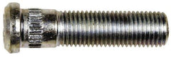 Dorman - 7/16-20 Serrated Bolt Wheel Stud - 0.475" Knurl, 1-3/4" OAL, 27/64" Shoulder Length - Americas Industrial Supply