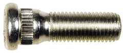 Dorman - M12-1.5 Serrated Bolt Wheel Stud - 14.2mm Knurl, 40mm OAL, 8mm Shoulder Length - Americas Industrial Supply