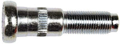 Dorman - 1/2-20 Serrated Bolt Wheel Stud - 5/8" Knurl, 2-1/4" OAL, 15/16" Shoulder Length - Americas Industrial Supply
