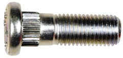 Dorman - M12-1.5 Serrated Bolt Wheel Stud - 12.9mm Knurl, 37.5mm OAL, 13mm Shoulder Length - Americas Industrial Supply