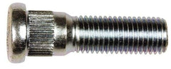 Dorman - M12-1.5 Serrated Bolt Wheel Stud - 14.17mm Knurl, 44.5mm OAL, 12.5mm Shoulder Length - Americas Industrial Supply