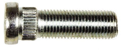 Dorman - M14-1.5 Serrated Bolt Wheel Stud - 16mm Knurl, 45.5mm OAL, 8.5mm Shoulder Length - Americas Industrial Supply