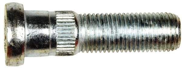 Dorman - M14-1.5 Serrated Bolt Wheel Stud - 16mm Knurl, 54.5mm OAL, 17.5mm Shoulder Length - Americas Industrial Supply