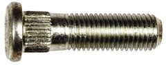 Dorman - M12-1.5 Serrated Bolt Wheel Stud - 13.08mm Knurl, 42mm OAL, 12.5mm Shoulder Length - Americas Industrial Supply