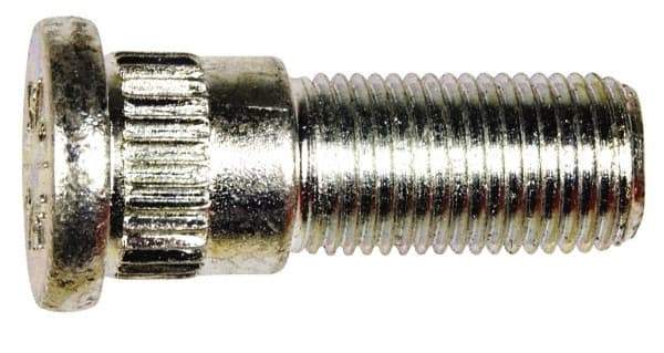 Dorman - 1/2-20 Serrated Bolt Wheel Stud - 0.618" Knurl, 1-15/32" OAL, 31/64" Shoulder Length - Americas Industrial Supply