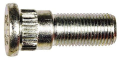 Dorman - 1/2-20 Serrated Bolt Wheel Stud - 0.618" Knurl, 1-15/32" OAL, 31/64" Shoulder Length - Americas Industrial Supply