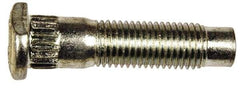 Dorman - M12-1.5 Serrated Bolt Wheel Stud - 13.41mm Knurl, 51.5mm OAL, 13.5mm Shoulder Length - Americas Industrial Supply