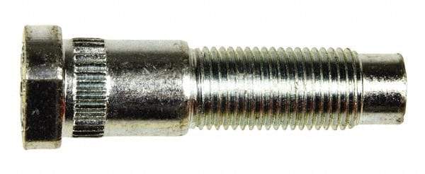 Dorman - 1/2-20 Serrated Bolt Wheel Stud - 0.585" Knurl, 2" OAL, 3/4" Shoulder Length - Americas Industrial Supply