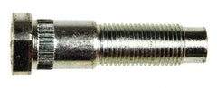 Dorman - 1/2-20 Serrated Bolt Wheel Stud - 0.585" Knurl, 2" OAL, 3/4" Shoulder Length - Americas Industrial Supply