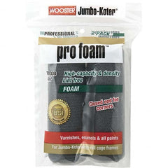 Wooster Brush - 4-1/2" Wide Paint General Purpose Roller Cover - Lint-Free Texture, Foam - Americas Industrial Supply