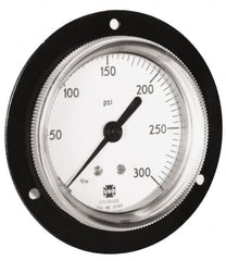 Pressure Gauge: 2-1/2″ Dial, 1/8″ Thread, Front Flange & Center Back Mount 3-2-3% of Scale Accuracy