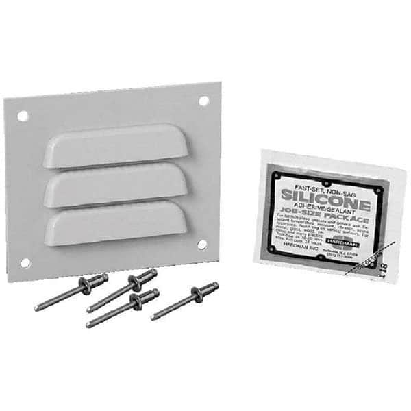 Wiegmann - Electrical Enclosure Accessories For Use With: Enclosures Accessory Type: Louver Plate Kit - Americas Industrial Supply