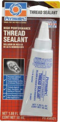 Permatex - 50 mL Tube, White, Paste High Strength Threadlocker - Series 565 - Americas Industrial Supply