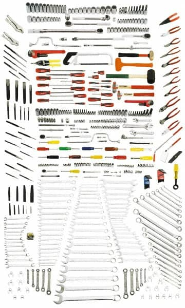 Proto - 497 Piece Mechanic's Tool Set - Tools Only - Americas Industrial Supply