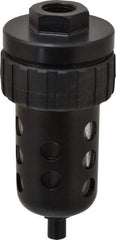 Parker - Filter Automatic Drain - 6-1/4" High x 2-3/4" Wide, For Use with Compressed Air Systems - Americas Industrial Supply