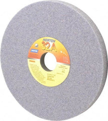 Norton - 8" Diam x 1-1/4" Hole x 3/4" Thick, I Hardness, 46 Grit Surface Grinding Wheel - Aluminum Oxide, Type 5, Coarse Grade, 3,105 Max RPM, Vitrified Bond, One-Side Recess - Americas Industrial Supply
