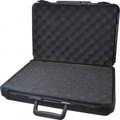 Platt - 16" Wide x 3-1/4" High, Clamshell Hard Case - Black, Polyethylene - Americas Industrial Supply