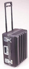 Platt - 18" Wide x 11-1/2" High, Shipping/Travel Case - Black, Polyethylene - Americas Industrial Supply