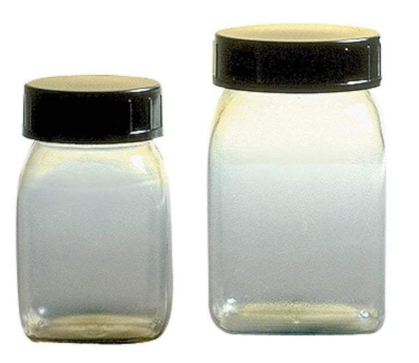 Dynalon Labware - 2,000 mL Wide-Mouth Bottle - PVC, Clear, 7.48" High x 2.76" Diam, 2.76" Cap - Americas Industrial Supply