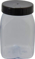 Dynalon Labware - 200 mL Wide-Mouth Bottle - PVC, Clear, 3.42" High x 1.69" Diam, 1.69" Cap - Americas Industrial Supply