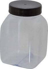 Dynalon Labware - 300 mL Wide-Mouth Bottle - PVC, Clear, 3.74" High x 1.65" Diam, 1.65" Cap - Americas Industrial Supply