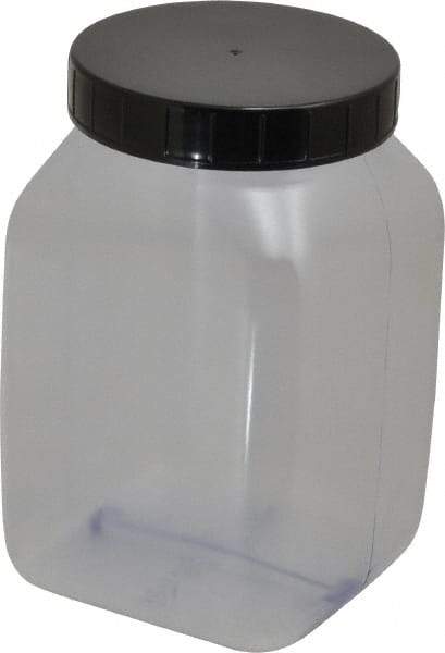 Dynalon Labware - 1,000 mL Wide-Mouth Bottle - PVC, Clear, 5.71" High x 2.76" Diam, 2.76" Cap - Americas Industrial Supply