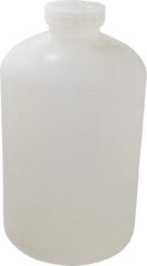 Bel-Art - 2 Gal Wide-Mouth Bottle - Polypropylene, Translucent, 13.1" High x 7.4" Diam, 3/4" Cap - Americas Industrial Supply