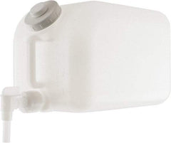 Bel-Art - 5 Gal Carboy - Polyethylene, White, 15" Diam, 3/4" Cap - Americas Industrial Supply