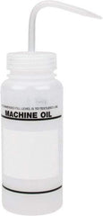 Bel-Art - 16 oz Safety Wash Bottle - Polyethylene, Clear, 43mm Cap - Americas Industrial Supply