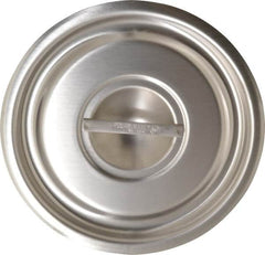 VOLLRATH - Round Stainless Steel Lid - Use with 78740 - Americas Industrial Supply