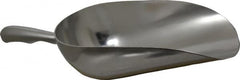 VOLLRATH - 40 oz Silver Cast Aluminum Round Bottom Scoop - 4.8" Wide Bowl, 3.6" Handle Length, 12.8" OAL - Americas Industrial Supply