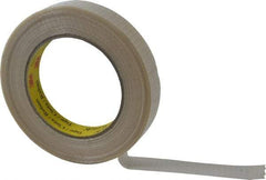 3M - 3/4" x 55 Yd Clear Rubber Adhesive Packaging Tape - Polypropylene Film Backing, 5.7 mil Thick, 150 Lb Tensile Strength, Series 8959 - Americas Industrial Supply