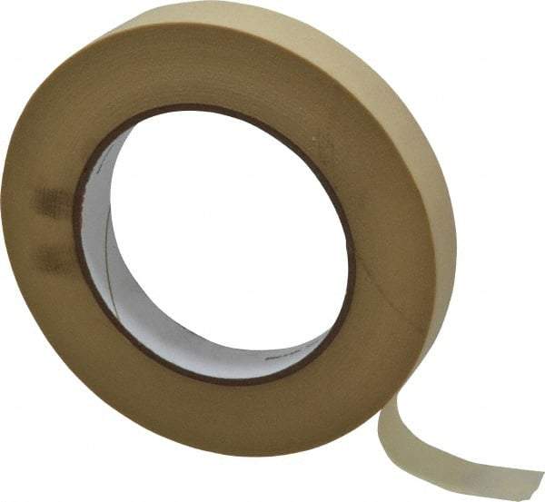 3M - 3/4" Wide x 60 Yd Long Tan Paper Masking Tape - Series 2308, 5.3 mil Thick, 22 In/Lb Tensile Strength - Americas Industrial Supply