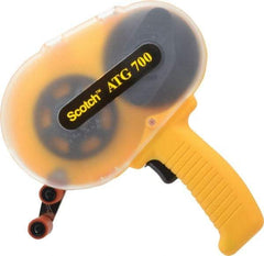 3M - 3/4" Wide, Pistol Grip Style, Handheld Tape Dispenser - For Use with Adhesive Transfer Tape - Americas Industrial Supply