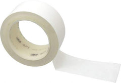 3M - White Solid Color Vinyl Tape - 2" Wide x 108' Long x 5.2 mil Thick, General Traffic - Americas Industrial Supply