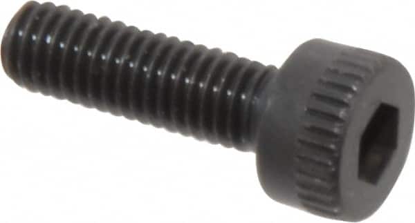 Made in USA - M3x0.50 Metric Coarse Hex Socket Drive, Socket Cap Screw - Grade 12.9 Alloy Steel, Black Oxide Finish, Fully Threaded, 10mm Length Under Head - Americas Industrial Supply