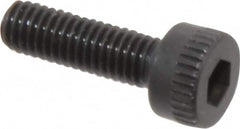 Made in USA - M3x0.50 Metric Coarse Hex Socket Drive, Socket Cap Screw - Grade 12.9 Alloy Steel, Black Oxide Finish, Fully Threaded, 10mm Length Under Head - Americas Industrial Supply