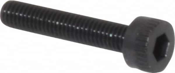 Made in USA - M3x0.50 Metric Coarse Hex Socket Drive, Socket Cap Screw - Grade 12.9 Alloy Steel, Black Oxide Finish, Fully Threaded, 16mm Length Under Head - Americas Industrial Supply