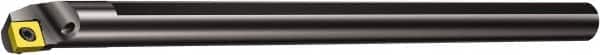 Sandvik Coromant - 0.4803" Min Bore Diam, 6" OAL, 3/8" Shank Diam, E..SCLPR/L Indexable Boring Bar - Screw-On Holding Method - Americas Industrial Supply