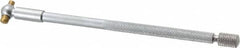 SPI - 5/16 to 1/2 Inch, 4.2 Inch Overall Length, Telescoping Gage - 4 Inch Long Handle, Hardened Tool Steel, Satin Chrome Finish and TiN Coated Working Faces - Americas Industrial Supply