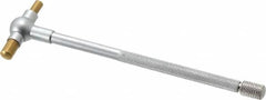 SPI - 3/4 to 1-1/4 Inch, 4.4 Inch Overall Length, Telescoping Gage - 4 Inch Long Handle, Hardened Tool Steel, Satin Chrome Finish and TiN Coated Working Faces - Americas Industrial Supply
