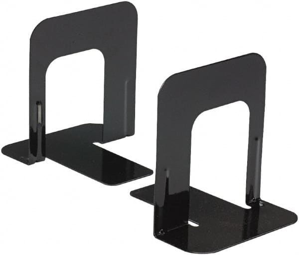 UNIVERSAL - Book Ends & Book Supports Clip Board Type: Bookends Size: 4-3/4 x 5-1/4 x 5 (Inch) - Americas Industrial Supply