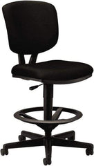 Hon - Swivel & Adjustable Stools Type: Adjustable Height Stool Base Type: Swivel - Americas Industrial Supply