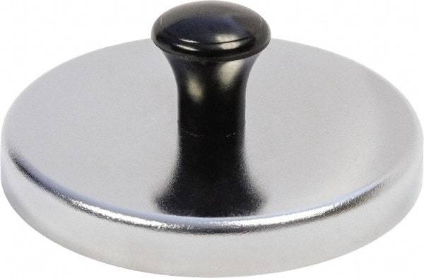 Mag-Mate - 3-3/16" Diam Magnetic Print Holder - Round, 1-3/16" High, 47.5 Lb Average Magnetic Pull - Americas Industrial Supply