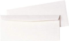 Quality Park - 9-1/2" Long x 4" Wide Gummed Flap Plain White Envelope - 24 Lb Paper Weight - Americas Industrial Supply